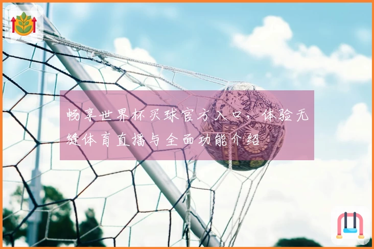 畅享世界杯买球官方入口,体验无缝体育直播与全面功能介绍